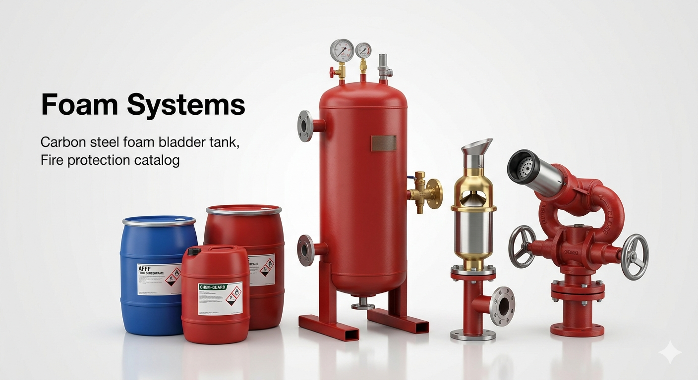 Foam system components